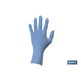 Caja dispensadora de guantes de nitrilo sin polvo | Caja de 30 unidades | TALLA-L