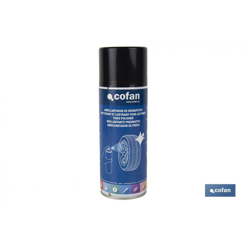 ABRILLANTADOR DE NEUMÁTICOS 400ML (PACK: 1 UDS) ABRILLANTADOR DE NEUMÁTICOS 400ML (PACK: 1 UDS)
