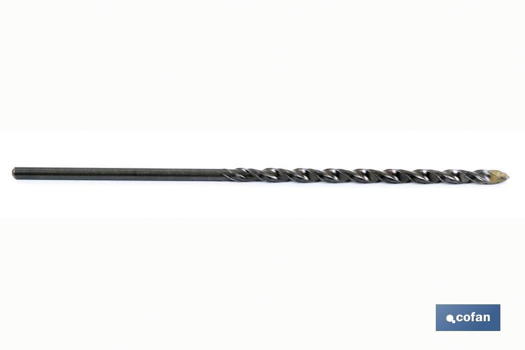 BROCA EXTRALARGA MUROS 12mm X 300mm (PACK: 1 UDS) BROCA EXTRALARGA MUROS 12mm X 300mm (PACK: 1 UDS)
