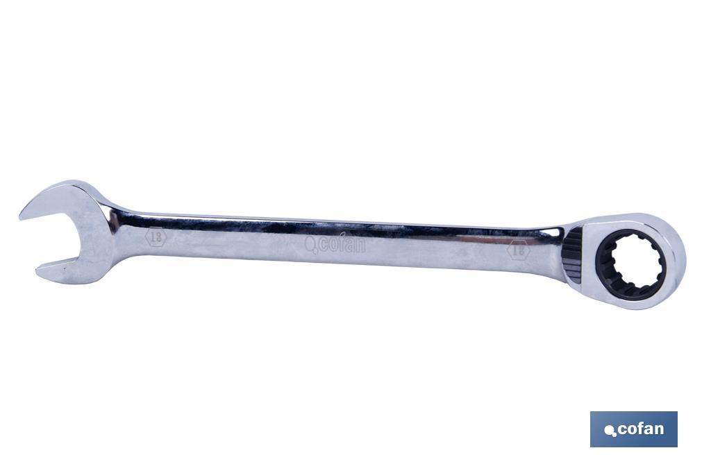LLAVE COMBINADA CARRACA REVERS. 10MM (PACK: 1 UDS) LLAVE COMBINADA CARRACA REVERS. 10MM (PACK: 1 UDS)