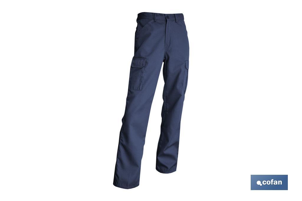 PANTALON TRABAJO SERVET 245 gms/m GRIS T-64 (PACK: 1 UDS)