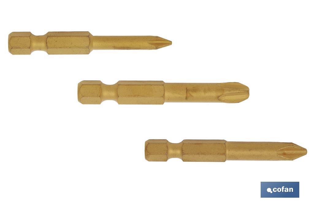 SURTIDO PUNTAS TIN 1/4 PH-1-2-3 X 50 (PACK: 1 UDS) SURTIDO PUNTAS TIN 1/4 PH-1-2-3 X 50 (PACK: 1 UDS)
