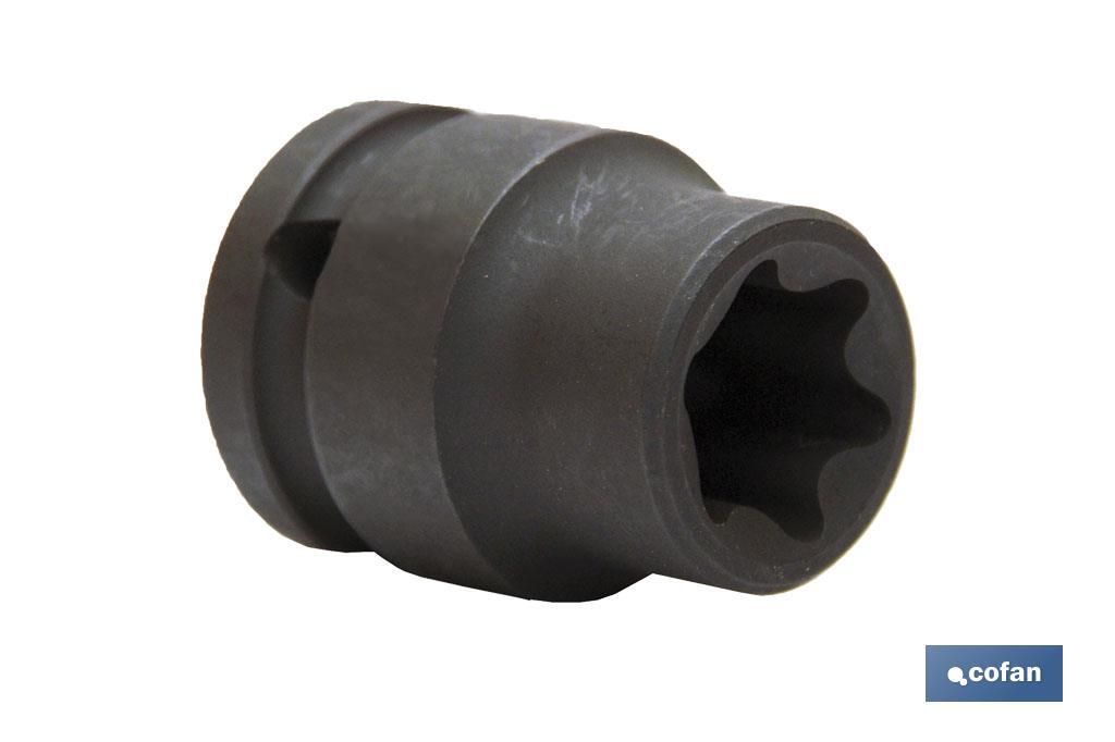 VASO IMPACTO 1/2 TORX E-20 (PACK: 1 UDS) VASO IMPACTO 1/2 TORX E-20 (PACK: 1 UDS)