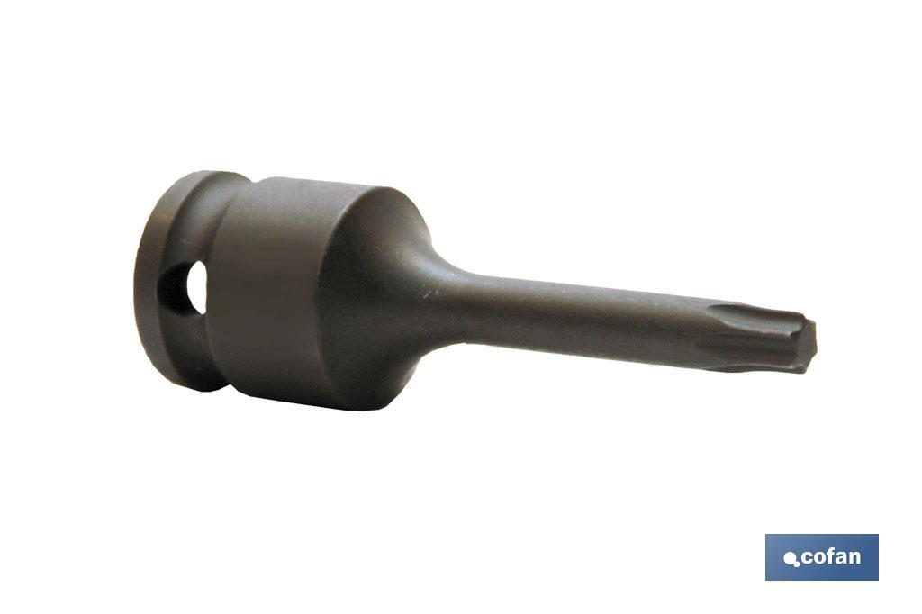 VASO IMPACTO 1/2 TORX MACHO T-60 (PACK: 1 UDS) VASO IMPACTO 1/2 TORX MACHO T-60 (PACK: 1 UDS)