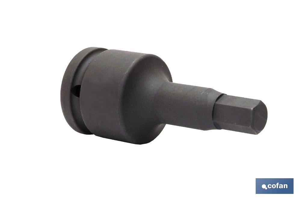 VASO IMPACTO 3/4 HEXAG. MACHO 22 MM (PACK: 1 UDS) VASO IMPACTO 3/4 HEXAG. MACHO 22 MM (PACK: 1 UDS)