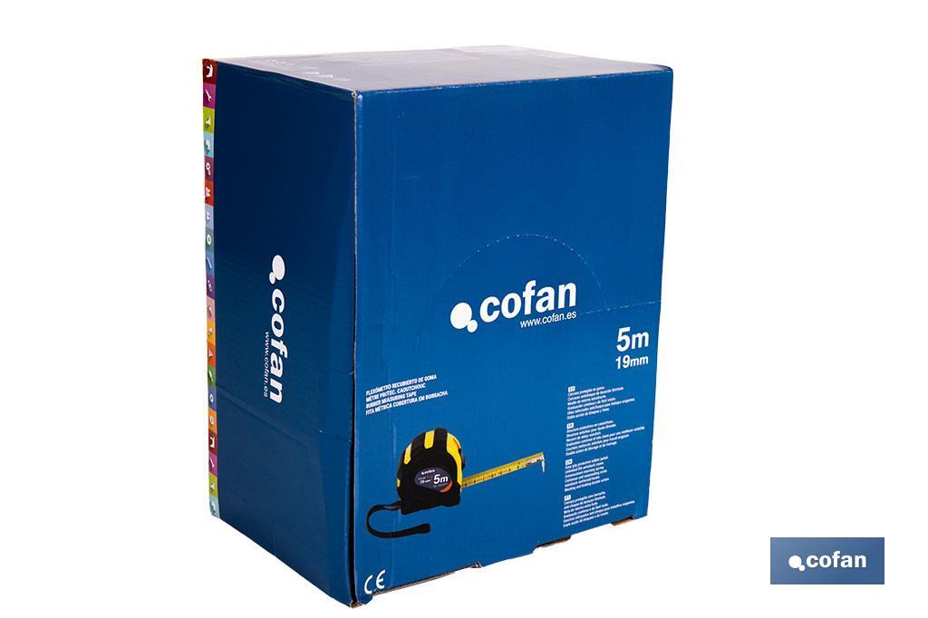 EXPOSITOR FLEXÓMETRO PROTEC. GOMA 19 MM X 5 M 12 UDS. (PACK: 1 UDS)