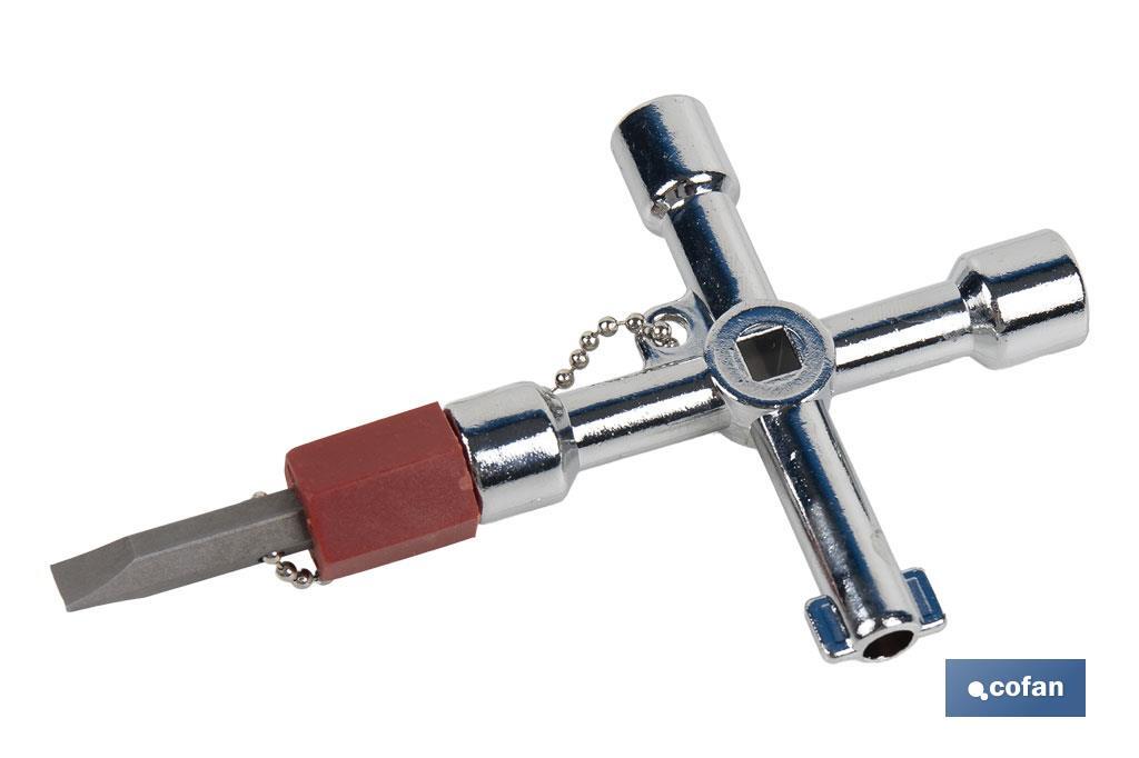 LLAVE DE CABINA 7 PERFILES (PACK: 1 UDS) LLAVE DE CABINA 7 PERFILES (PACK: 1 UDS)