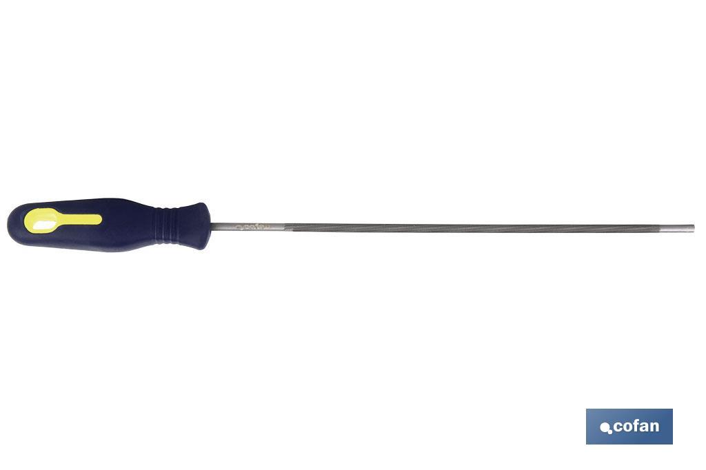 LIMA DE AFILADO PARA CADENA DE MOTOSIERRA Ø4,8 MM 200 MM (PACK: 1 UDS) LIMA DE AFILADO PARA CADENA DE MOTOSIERRA Ø4,8 MM 200 MM (PACK: 1 UDS)