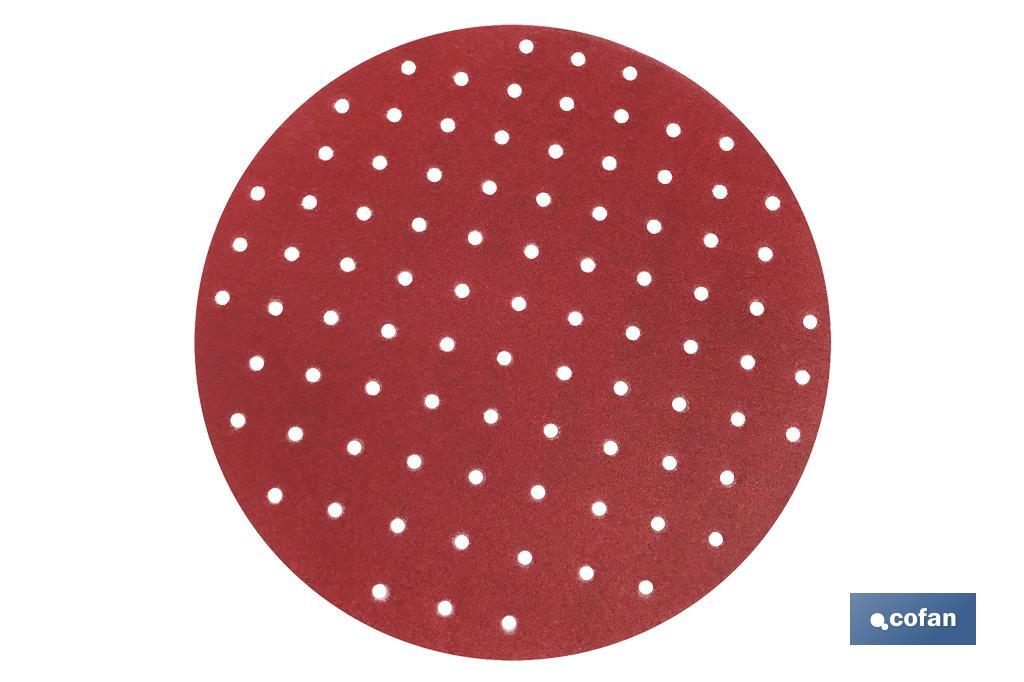 DISCO LIJA MICROPERFORADO C/VELCRO Ø225 G-180 (PACK: 25 UDS) DISCO LIJA MICROPERFORADO C/VELCRO Ø225 G-180 (PACK: 25 UDS)