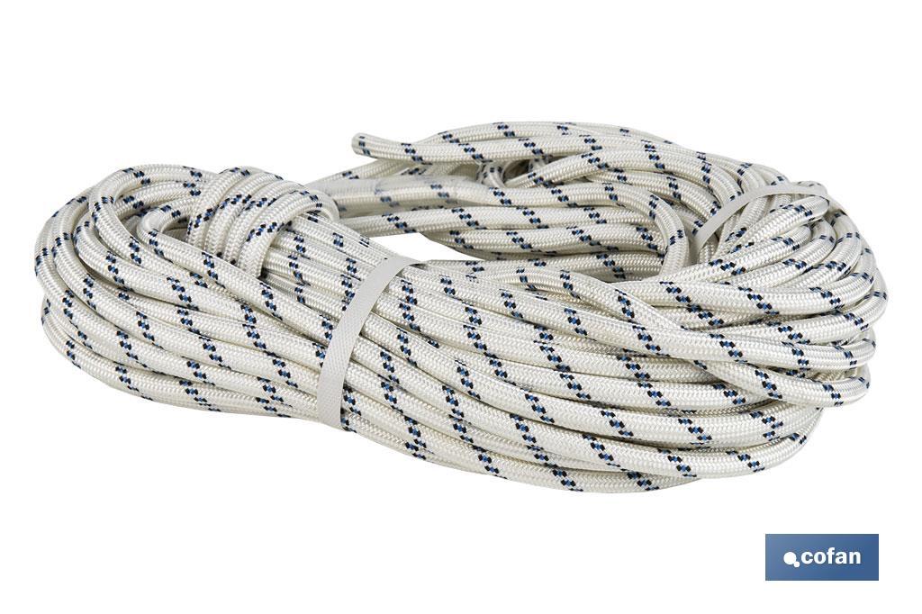ROLLO 25M CUERDA TRABAJOS EN ALTURA (EN-1891 A) (PACK: 1 UDS)