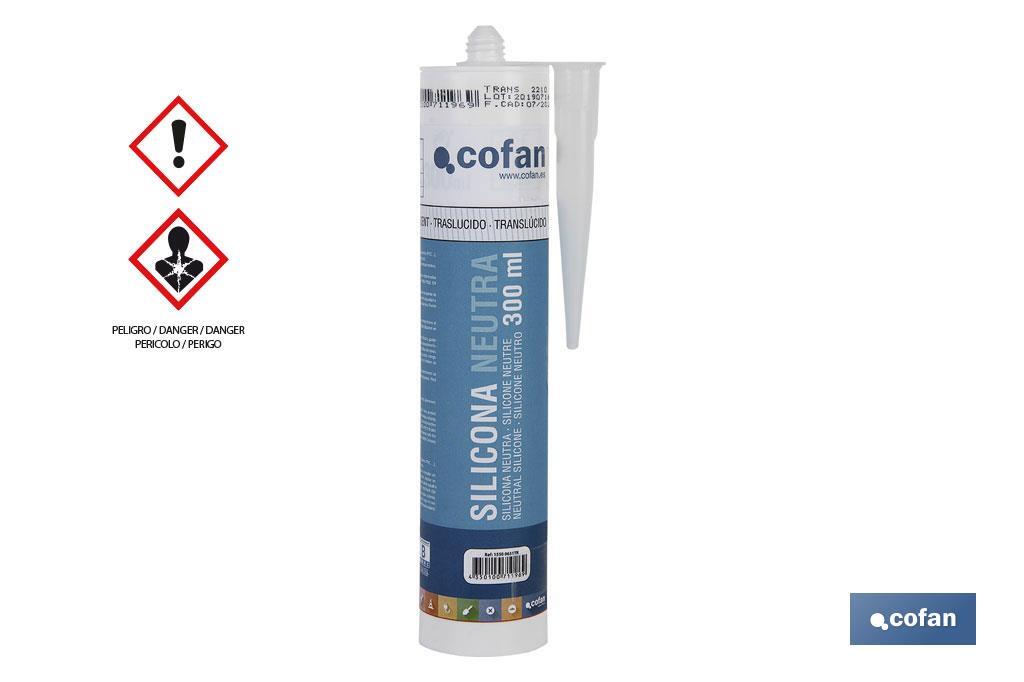 SILICONA NEUTRA 300 ML TRANSLUCIDO (PACK: 1 UDS) SILICONA NEUTRA 300 ML TRANSLUCIDO (PACK: 1 UDS)