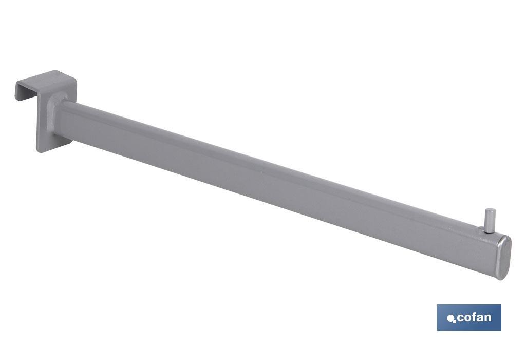 PERCHA RECTA OVALADA DE TUBO 400MM (PACK: 1 UDS) PERCHA RECTA OVALADA DE TUBO 400MM (PACK: 1 UDS)
