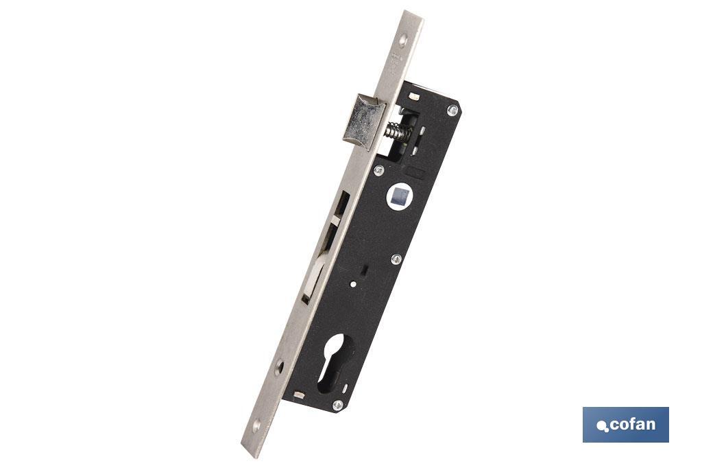 Cerradura Embutir Gancho D85E23 Inox (L.Corta) (PACK: 1 UDS) Cerradura Embutir Gancho D85E23 Inox (L.Corta) (PACK: 1 UDS)