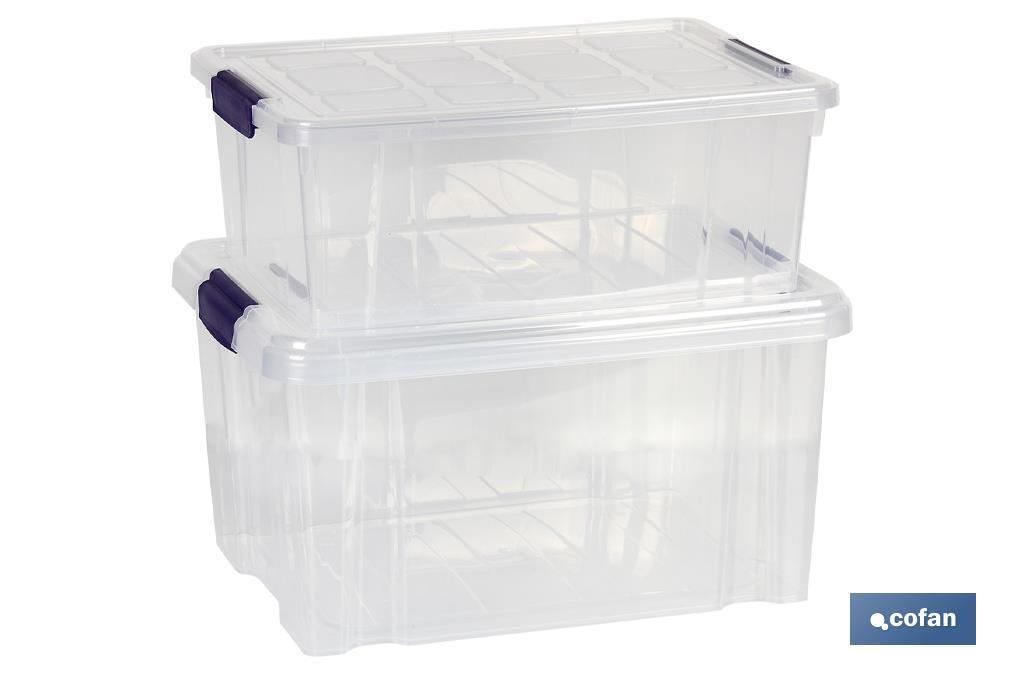 CAJA DE ORDENACION  9L MODELO RICORDI 37X26X14cm POLIPROPILENO (PACK: 1 UDS)