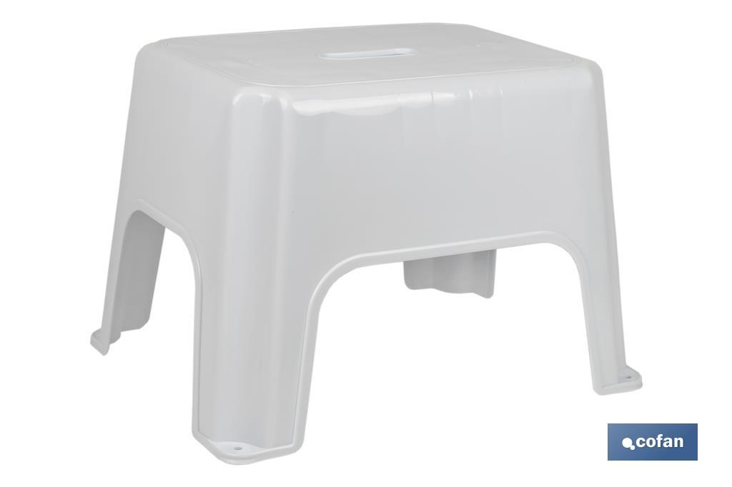 TABURETE BLANCO 40X30X28 venta unitaria (PACK: 1 UDS) TABURETE BLANCO 40X30X28 venta unitaria (PACK: 1 UDS)