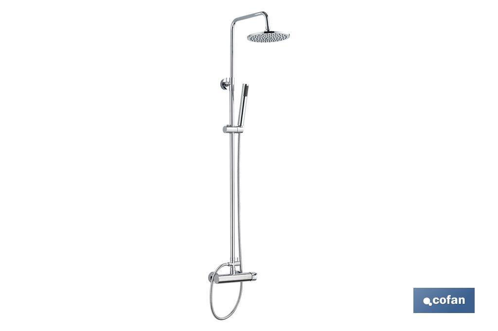 COLUMNA DE DUCHA CON GRIFO MONOMANDO 80-115 (PACK: 1 UDS) COLUMNA DE DUCHA CON GRIFO MONOMANDO 80-115 (PACK: 1 UDS)