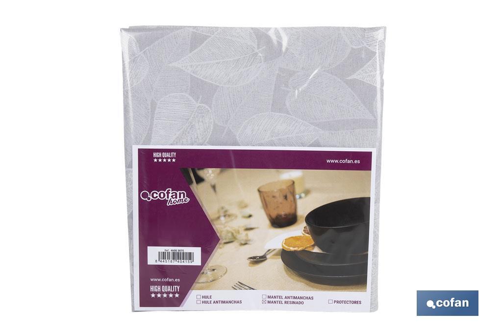 MANTEL ANTIMANCHAS RESINADO FICUS   1,40 X 3,00M (PACK: 1 UDS)
