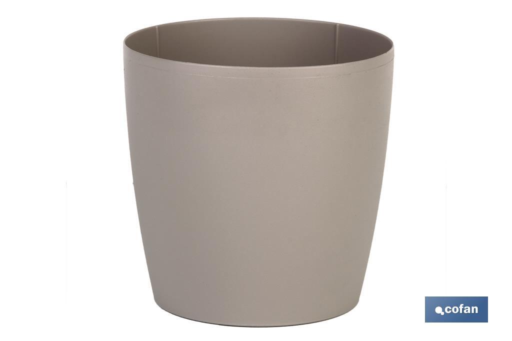 MACETA CAMELIA COLOR CREMA 24.5X23.6CM (PACK: 12 UDS) MACETA CAMELIA COLOR CREMA 24.5X23.6CM (PACK: 12 UDS)