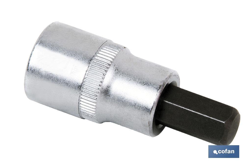 LLAVE DE VASO 1/4 CON PUNTA H-8 (PACK: 1 UDS) LLAVE DE VASO 1/4 CON PUNTA H-8 (PACK: 1 UDS)