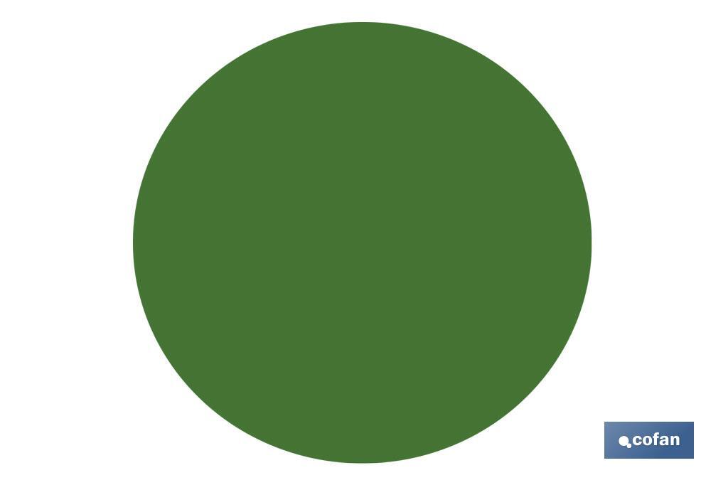 CIRCULO ADHESIVO VERDE 100 mm PARA CRISTAL (PACK: 1 UDS) CIRCULO ADHESIVO VERDE 100 mm PARA CRISTAL (PACK: 1 UDS)
