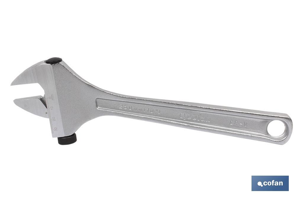 LLAVE AJUSTABLE MOLETA LATERAL 8