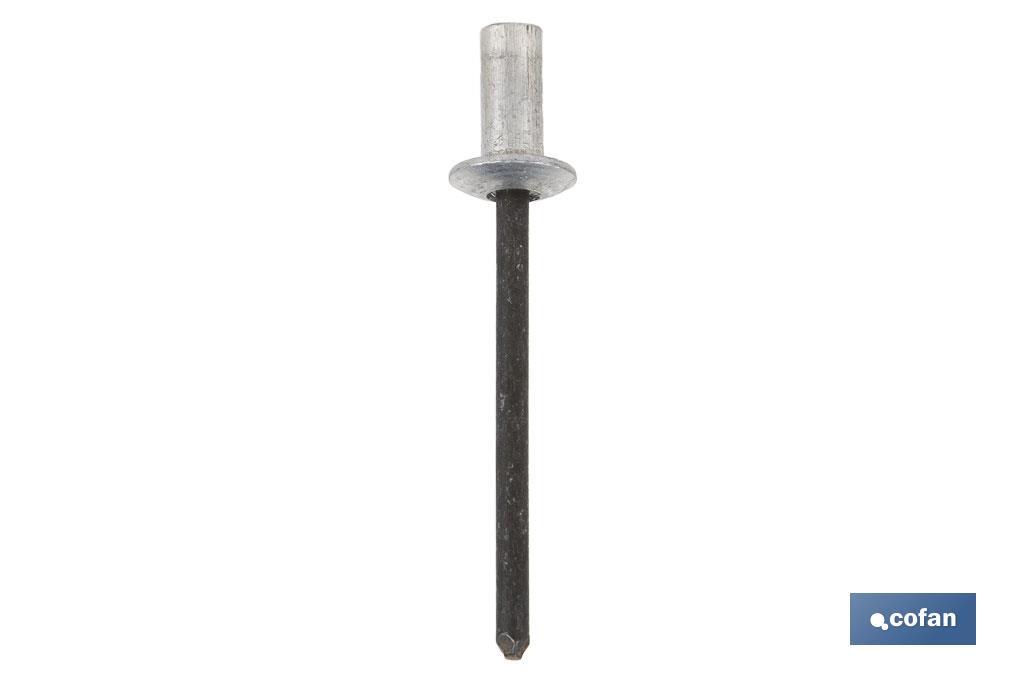 REMACHE ALUMINIO ESTANCO 3.2 X 8 MM (PACK: 1000 UDS)
