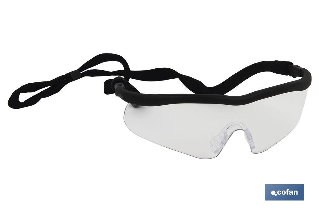 GAFAS SEGURIDAD SPORT CLEAR UV PROTECTION (PACK: 1 UDS)