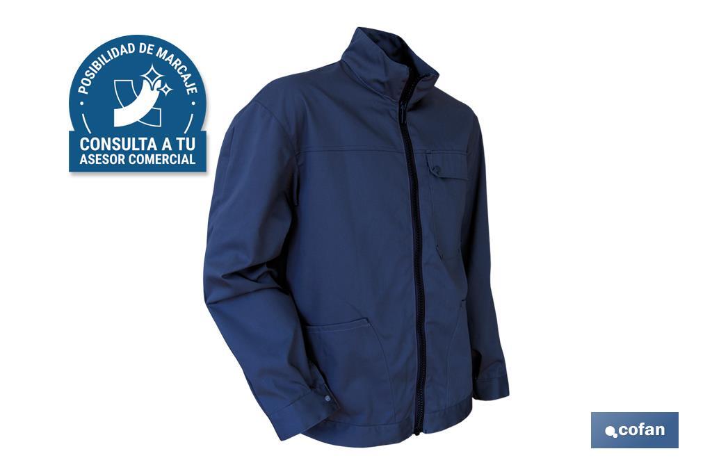 CHAQUETA TRABAJO WANKEE 245gms/m AZUL MARINO T-XXL