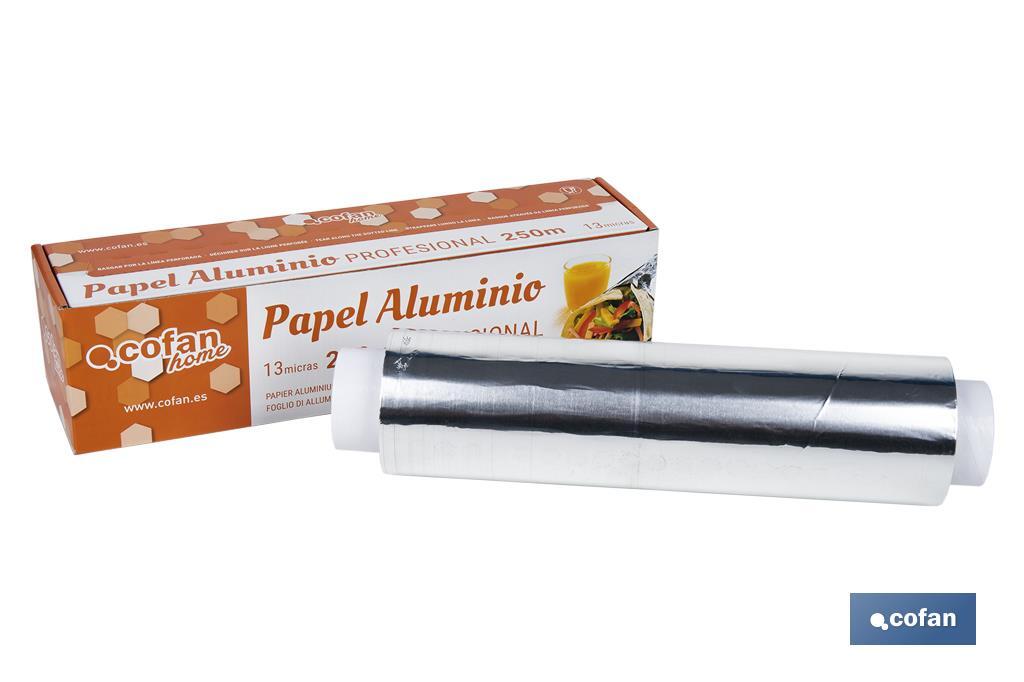 PAPEL ALUMINIO PROFESIONAL 14 MICRAS 2KG