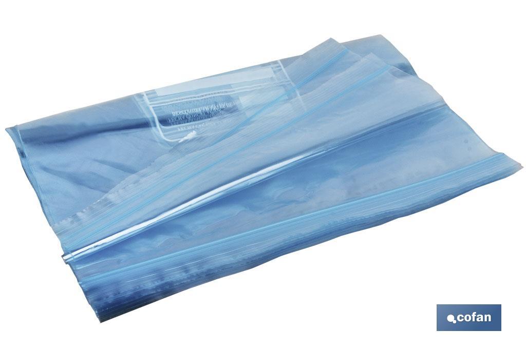 BOLSAS ZIP MEDIANA 27X28 15UDS