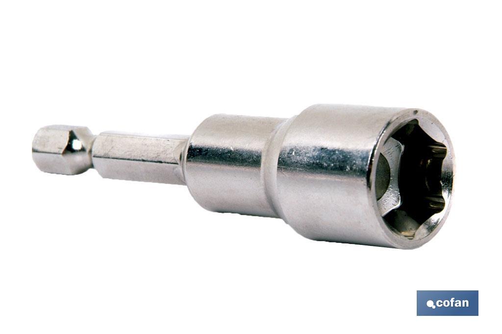 ADAPTADOR TORN. CUBIERTA C/IMAN 12mm. (PACK: 1 UDS) ADAPTADOR TORN. CUBIERTA C/IMAN 12mm. (PACK: 1 UDS)