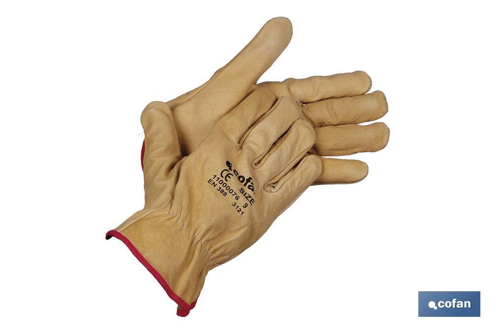 BLÍSTER DE GUANTE DE PIEL VACUNO EXTRA RESISTENTE TALLA 8 VENTA UNITARIA (PACK: 1 UDS) BLÍSTER DE GUANTE DE PIEL VACUNO EXTRA RESISTENTE TALLA 8 VENTA UNITARIA (PACK: 1 UDS)