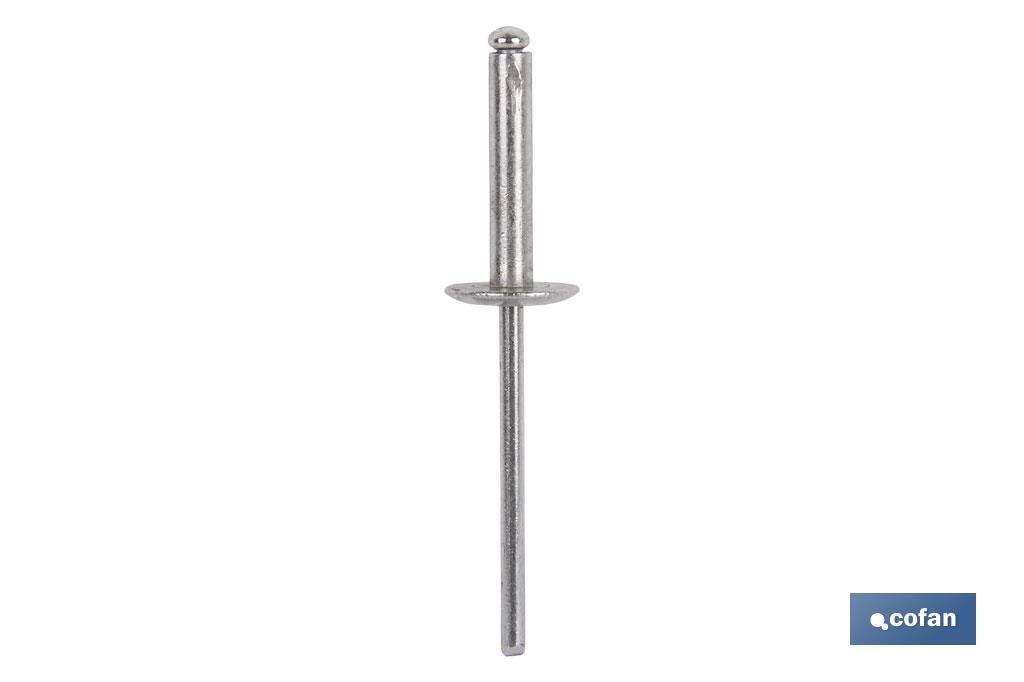 BL 15 UDS. REMACHE AL 4,0X10 (PACK: 10 UDS) BL 15 UDS. REMACHE AL 4,0X10 (PACK: 10 UDS)