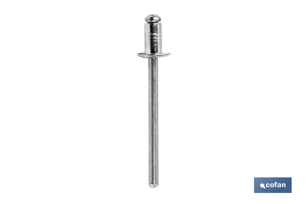 BL 20 UDS. REMACHE AL 4X8 (PACK: 10 UDS) BL 20 UDS. REMACHE AL 4X8 (PACK: 10 UDS)