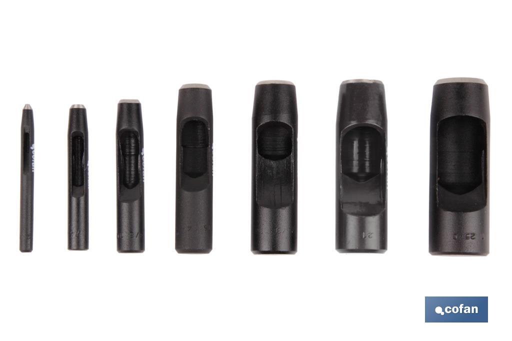 SACABOCADOS MATERIALES LIGEROS 6 MM (PACK: 1 UDS)