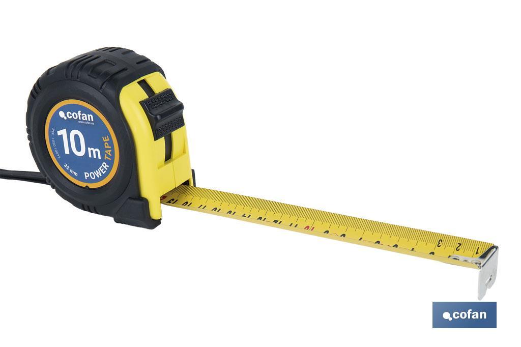 FLEXÓMETRO PROTEC. GOMA 32 MM X 10 M (PACK: 1 UDS) FLEXÓMETRO PROTEC. GOMA 32 MM X 10 M (PACK: 1 UDS)