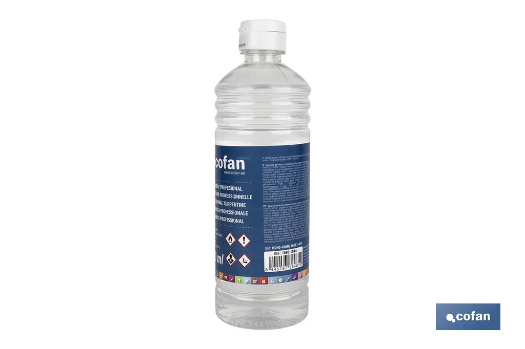 AGUARRAS PROFESIONAL DE 500ML (PACK: 1 UDS)