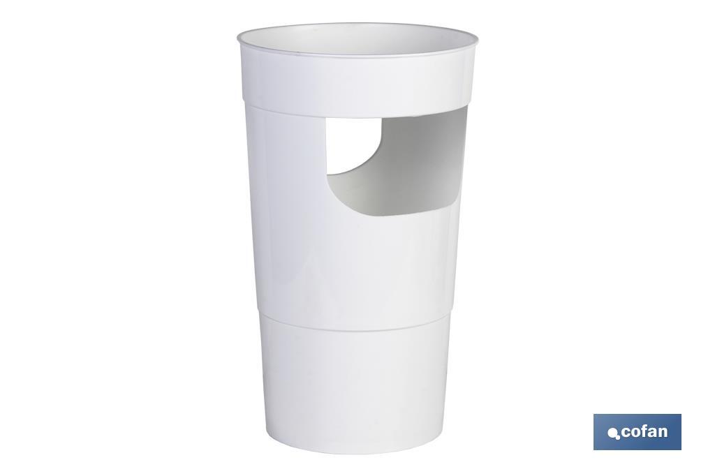 PARAGÜERO BLANCO POLIPROPILENO 27 X 20.6 X 45 CM (PACK: 6 UDS) PARAGÜERO BLANCO POLIPROPILENO 27 X 20.6 X 45 CM (PACK: 6 UDS)