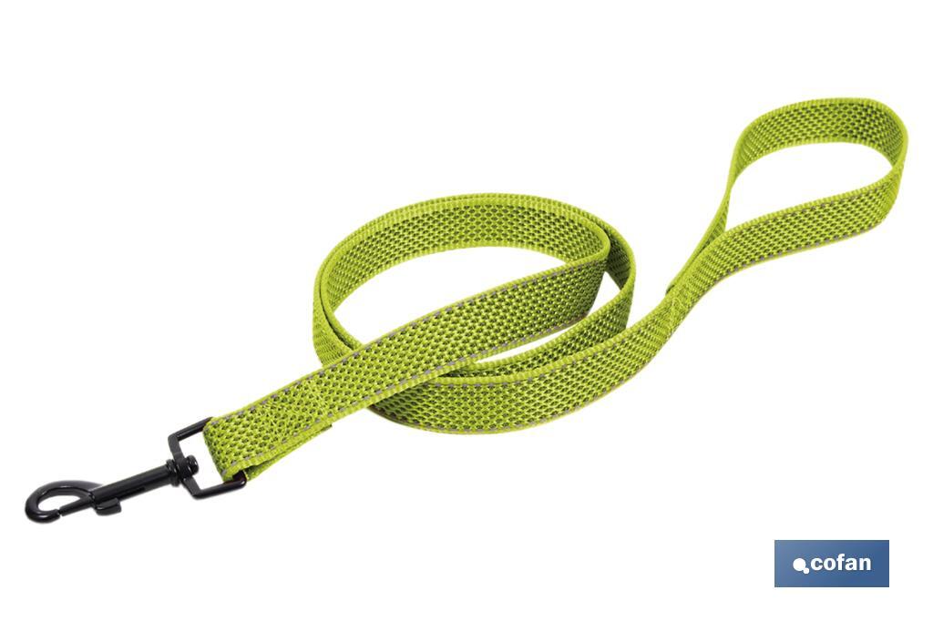 CORREA REFLECTANTE PERROS VERDE 2,5X120 CM (PACK: 1 UDS) CORREA REFLECTANTE PERROS VERDE 2,5X120 CM (PACK: 1 UDS)