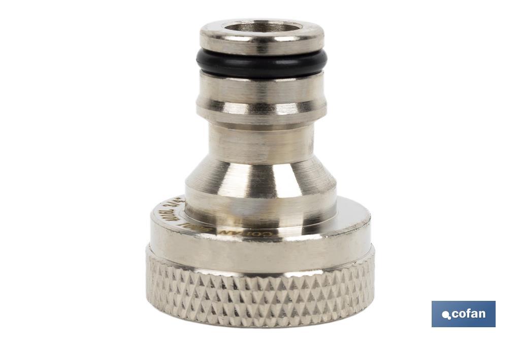 ADAPTADOR LATÓN HEMBRA 3/4 (PACK: 1 UDS) ADAPTADOR LATÓN HEMBRA 3/4 (PACK: 1 UDS)