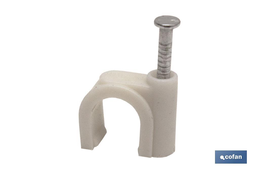 BLÍSTER DE 8 UDS. GRAPA DE PLÁSTICO REDONDA 7 MM VENTA UNITARIA (PACK: 1 UDS) BLÍSTER DE 8 UDS. GRAPA DE PLÁSTICO REDONDA 7 MM VENTA UNITARIA (PACK: 1 UDS)